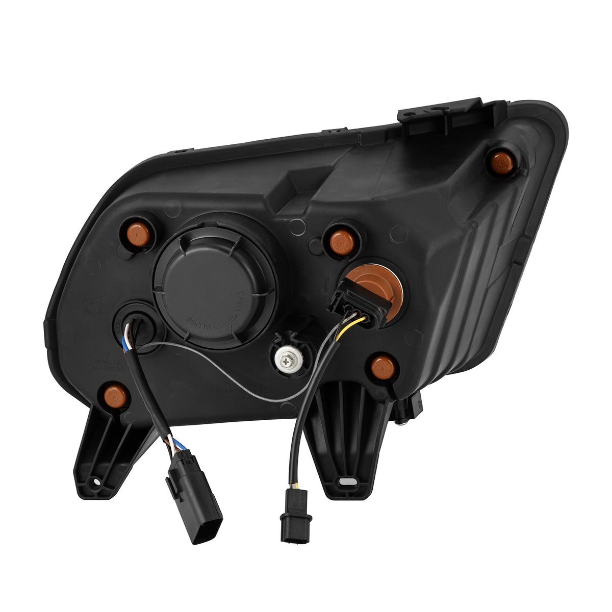 13-14 Ford Mustang MK II NOVA-Series LED Projector Headlights Alpha-Black - view 15