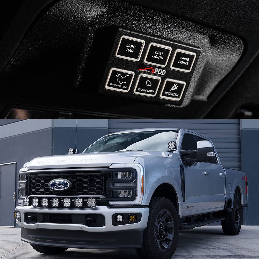 BAJA DESIGNS Mini6 SourceLT Power Management Vehicle Kit - Ford 2023-2026 F-250/350 Super Duty