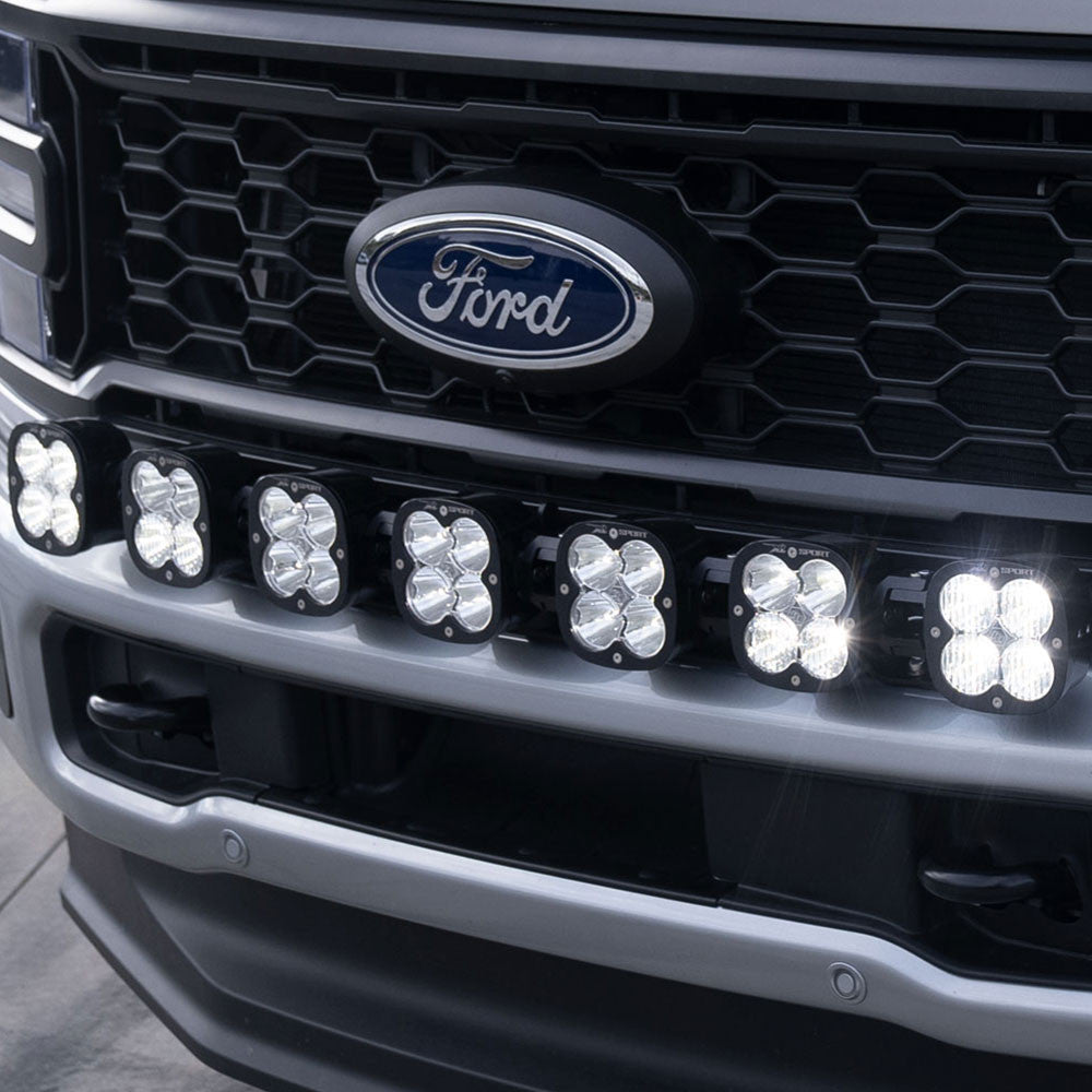 BAJA DESIGNS 7XL Linkable Bumper Light Kit - Ford 2023-2026 F-250/350 Super Duty