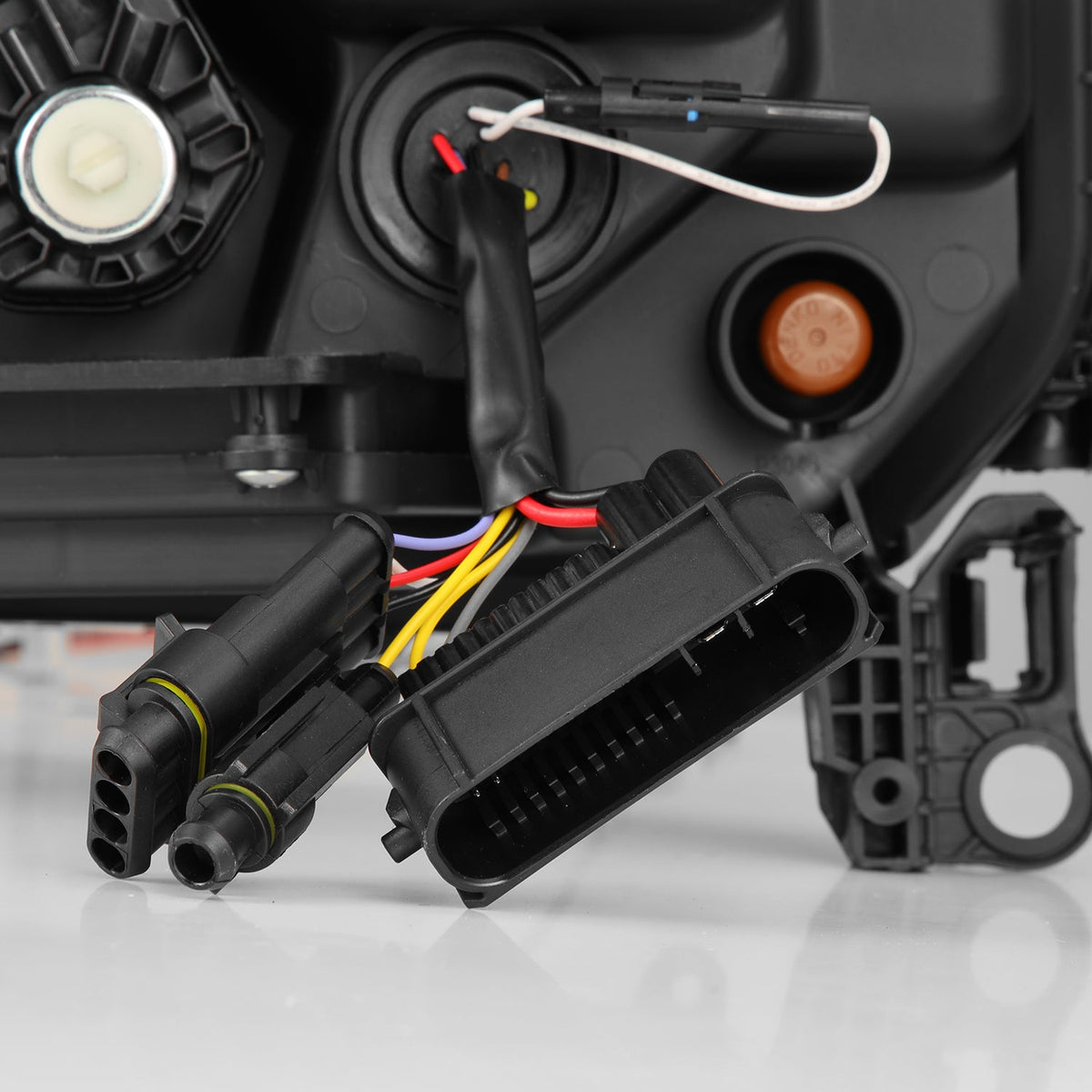 24-26 Toyota Land Cruiser NOVA-Series LED Projector Headlights Black - view 11