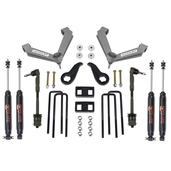 READYLIFT 3.5"F / 1"R SST LIFT KIT- GM SILVERADO / SIERRA 2500HD W/ SST3000 SHOCKS & UCAS 2011-2019
