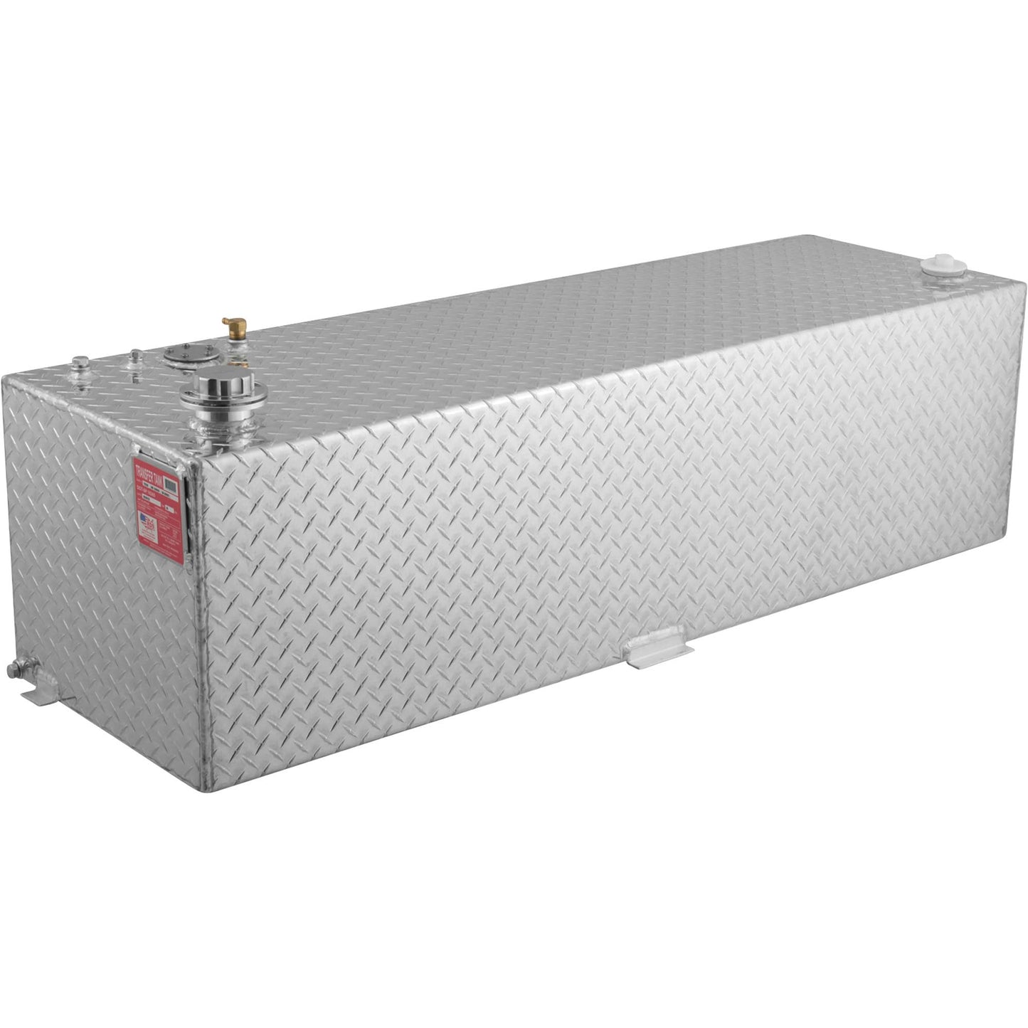 RDS #70326 - 69 GAL. RECTANGULAR FUEL TANK - ALUMINUM - SILVER