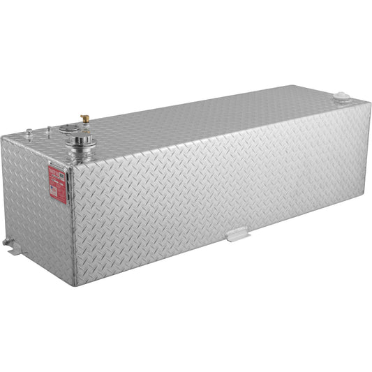 RDS 70326 - 69 GAL. RECTANGULAR FUEL TANK  - ALUMINUM - SILVER