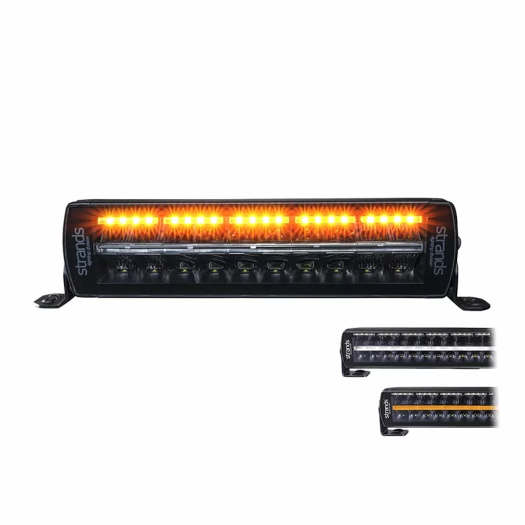 STRANDS 12″ SIBERIA NIGHT GUARD DOUBLE ROW WITH WARNING STROBE