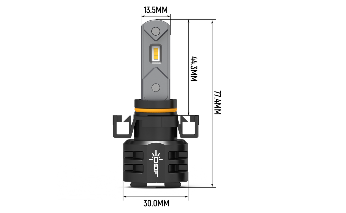 T2 Series LED Performance Bulbs For H16 (5202) – 98161 - image 4