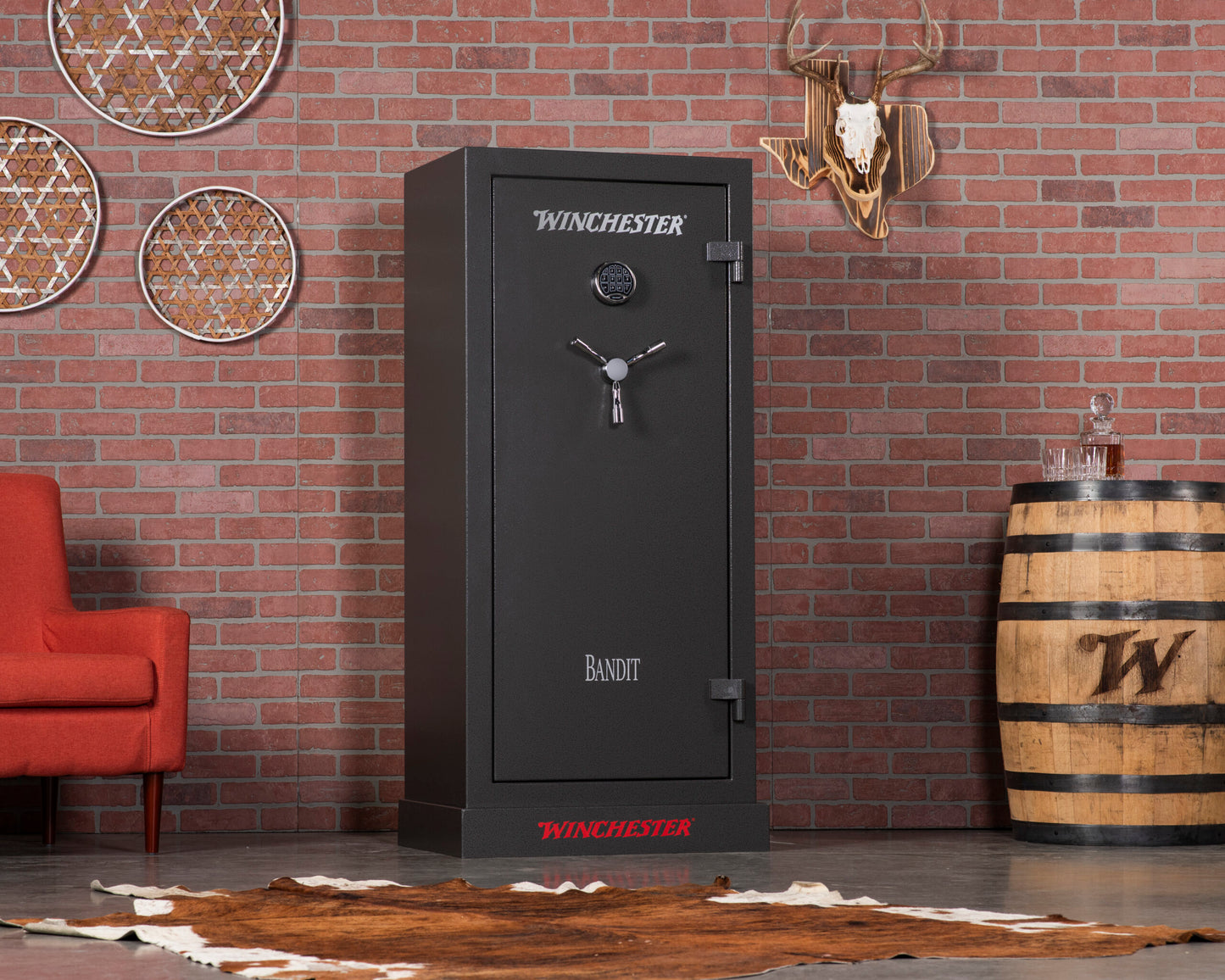 WINCHESTER Bandit 19 Gun Safe - Slate