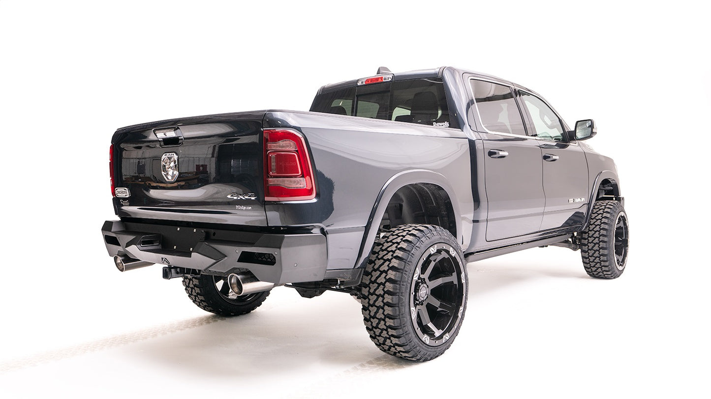 FabFours Vengeance Series Rear Bumper 19-24 Dodge/Ram 1500
