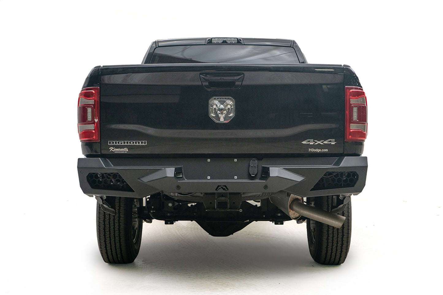 FabFours Vengeance Series Rear Bumper 19-23 Dodge/Ram 2500/3500