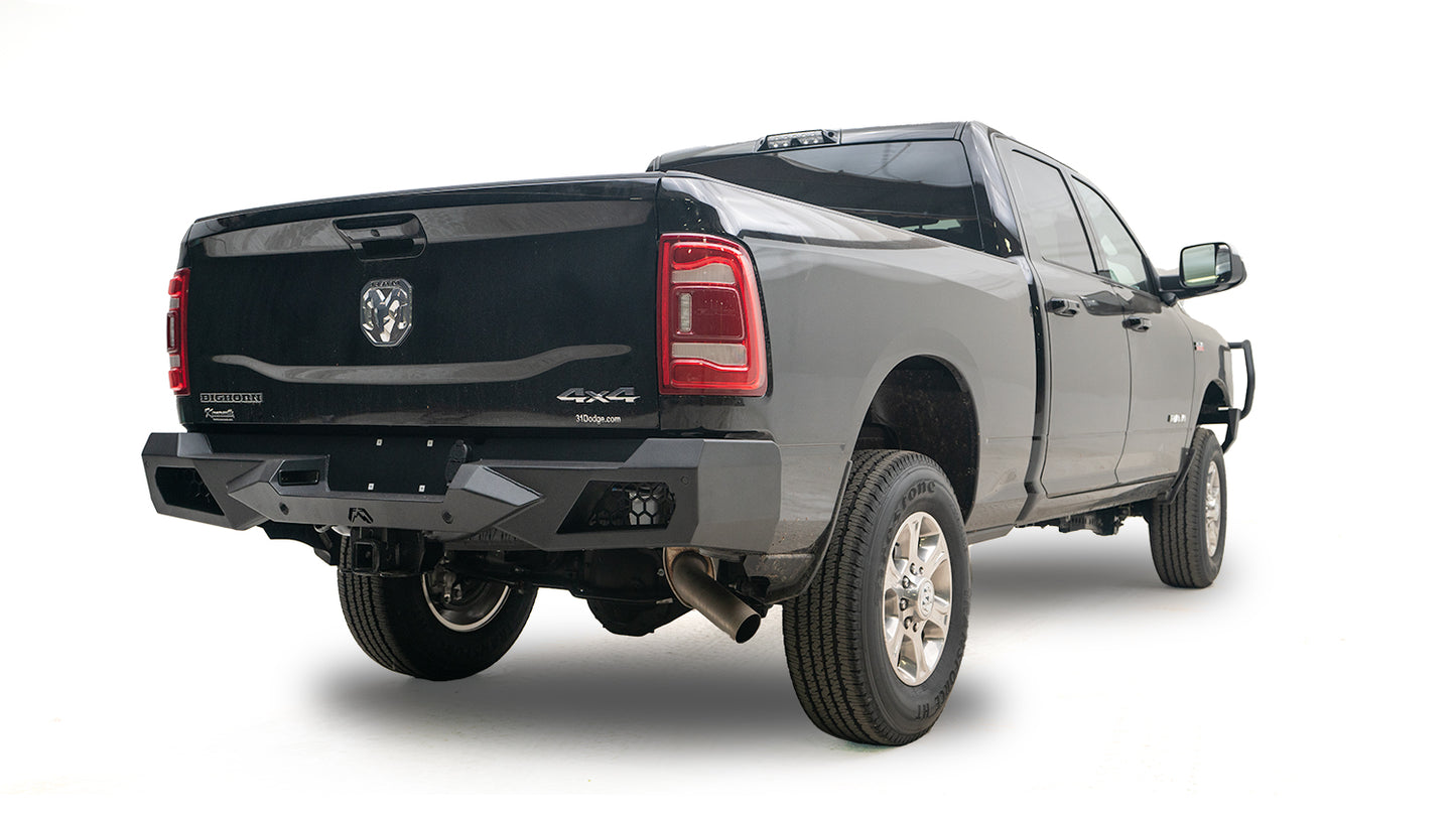 FabFours Vengeance Series Rear Bumper 19-23 Dodge/Ram 2500/3500