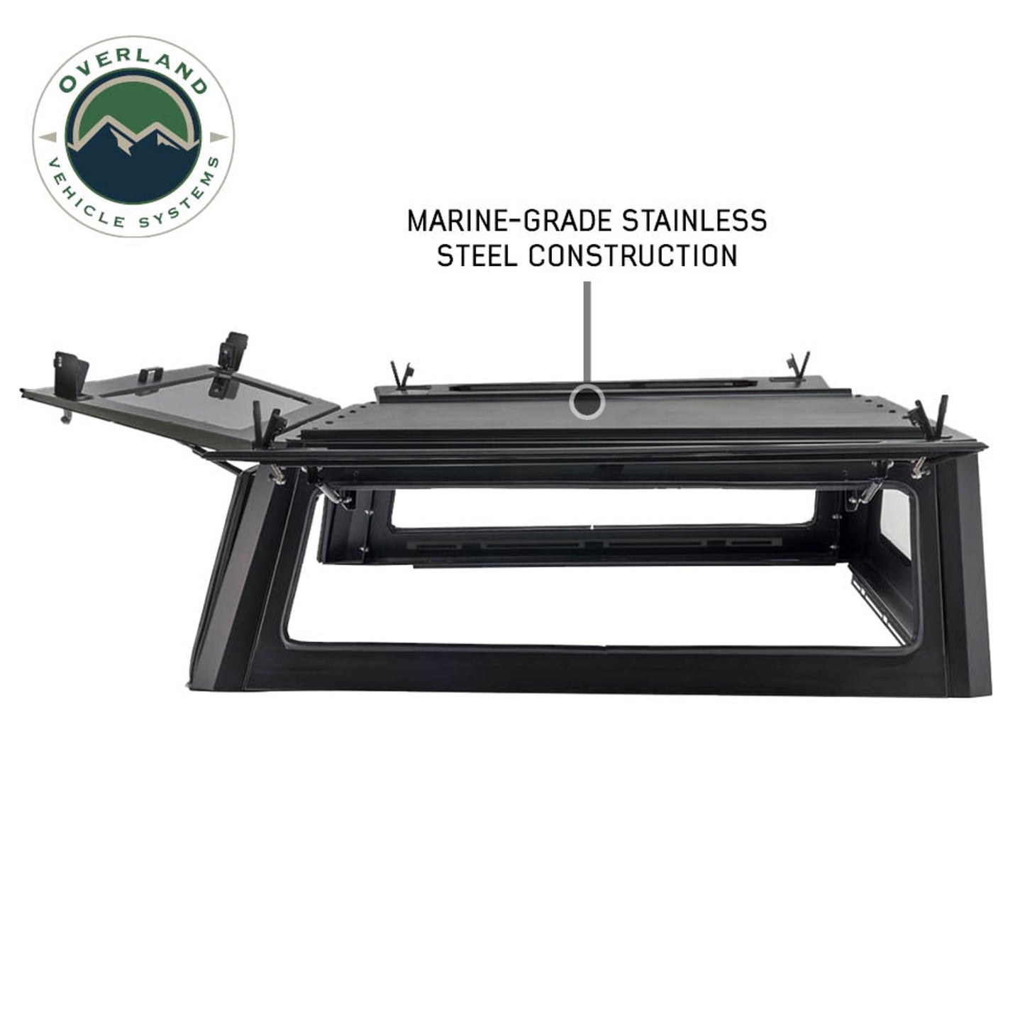 OVS EXPEDITION PRO+ TRUCK CAP 2023-2026 Ford F-250/F-350 6.75' Bed