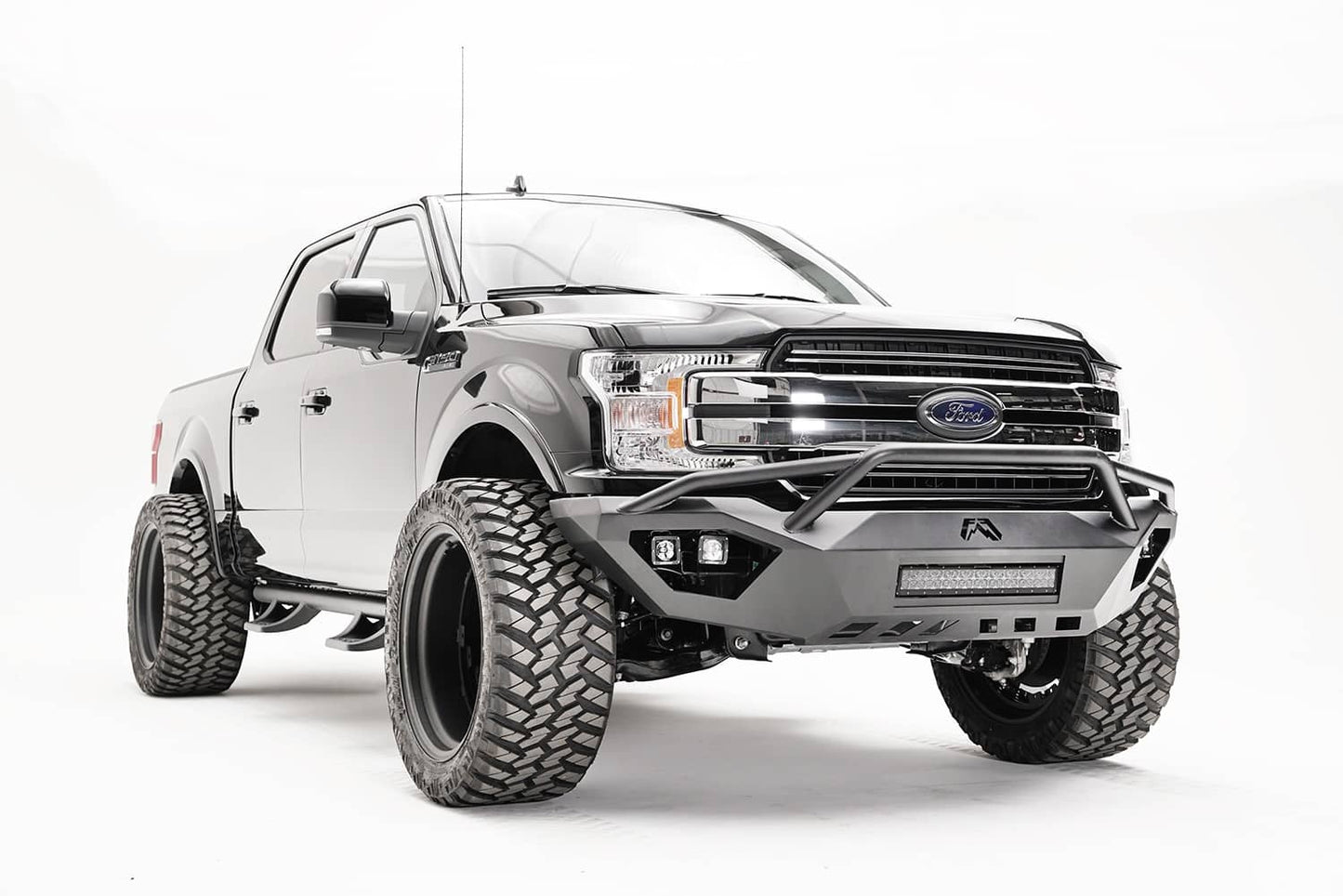 FabFours Vengeance Series Front Bumper 18-20 Ford F-150