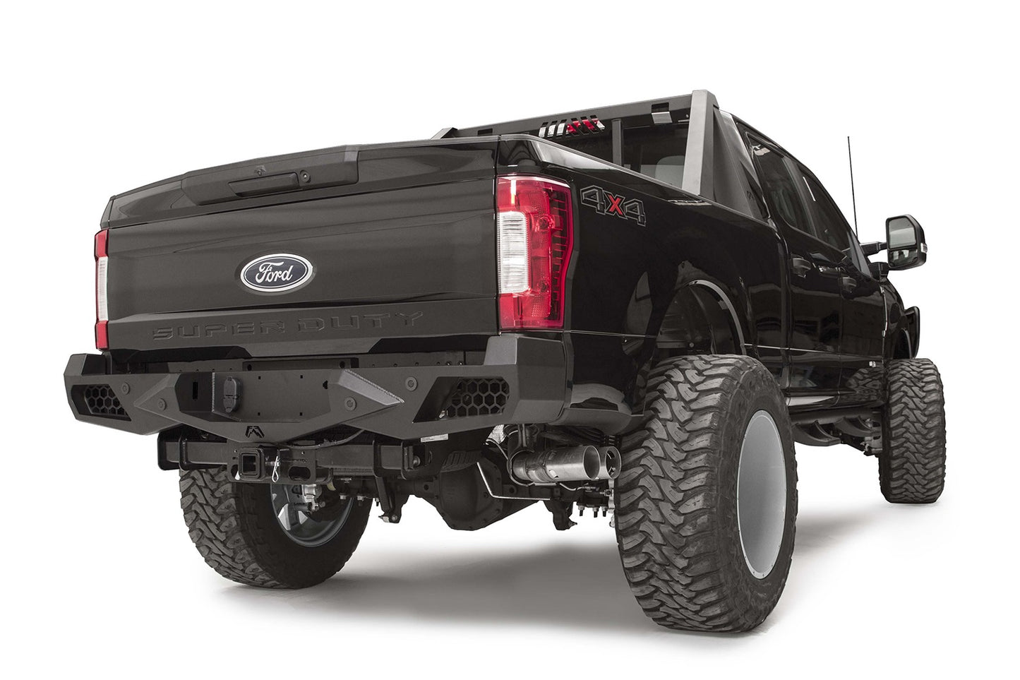 FabFours Vengeance Series Rear Bumper 17-22 Ford F-250/F-350