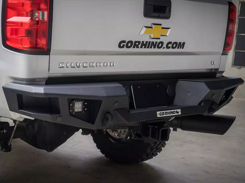 Go Rhino BR20 Rear BR Bumper 15-19 Chevy/GMC 2500/3500