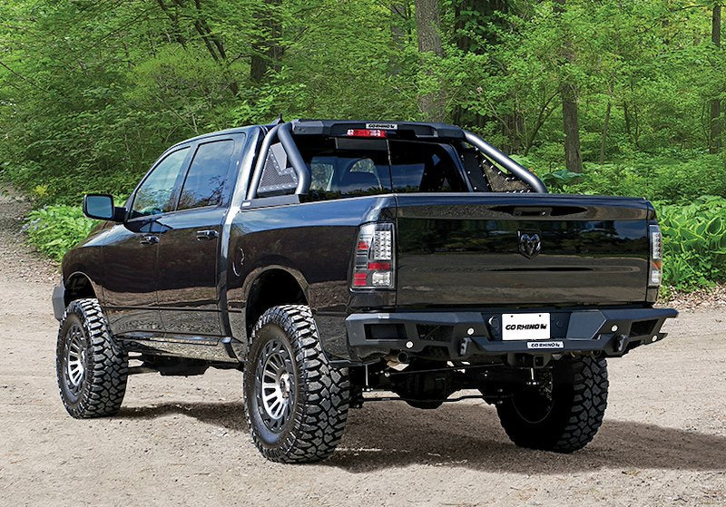 GO RHINO BR20 REAR BR BUMPER - 13-18 DODGE/RAM 1500 (19-23 CLASSIC)