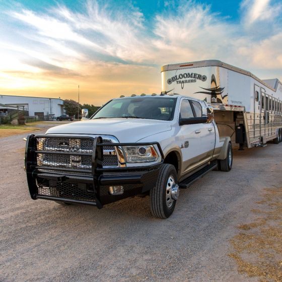 RANCH HAND LEGEND SERIES FRONT BUMPER w/ Grille Guard for 2010-2018 Dodge/Ram 2500 / 3500 / 4500 / 5500 w/o Camera
