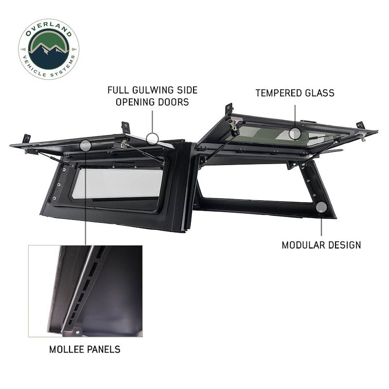 EXPEDITION TRUCK CAP ; 19-23 FORD RANGER 5' BED