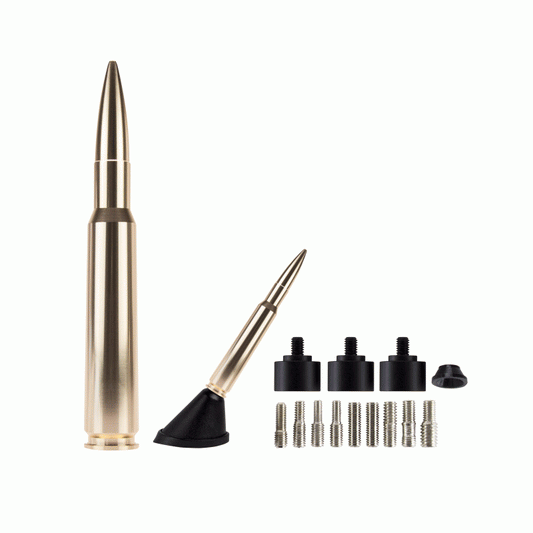 Ammotenna - .50 Caliber Replica Antenna - Billet Aluminum Gold