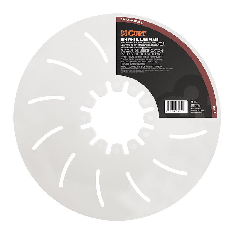 12" 5TH WHEEL LUBE PLATES