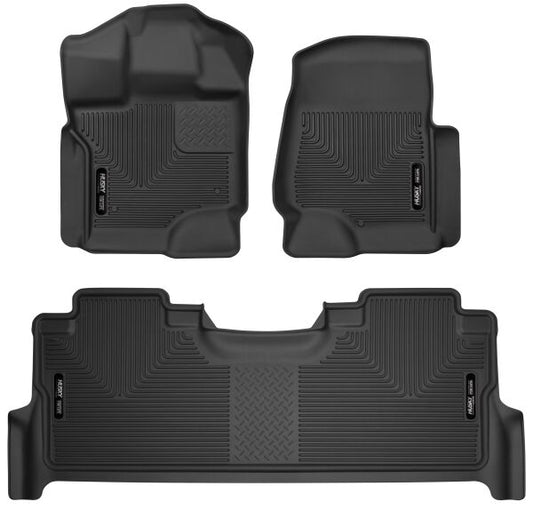 Husky Liners X-Act Contour Series - 2021+ Ford F-150 SuperCrew Cab
