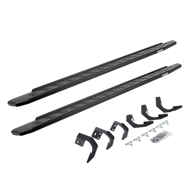 Go Rhino RB30 Running Boards w/Mounting Bracket Kit 15-24 Dodge/RAM 1500 - Powder Coat