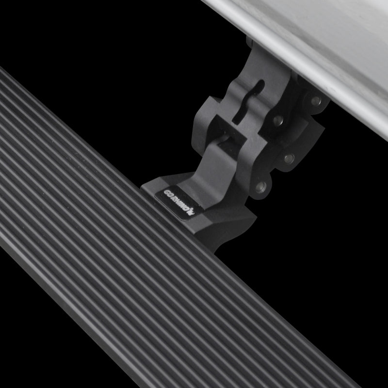 Go Rhino E1 Electric Running Board Kit - 2 Brackets/Side - 09-14 Ford F-150 Crew Cab - Powder Coat