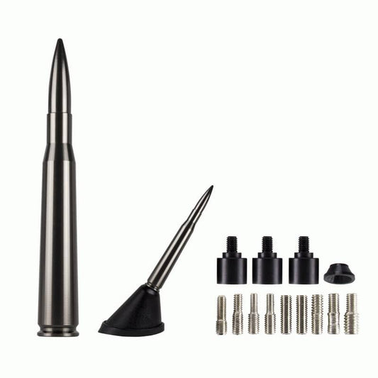Ammotenna - .50 Caliber Replica Antenna - Billet Aluminum - Gunmetal