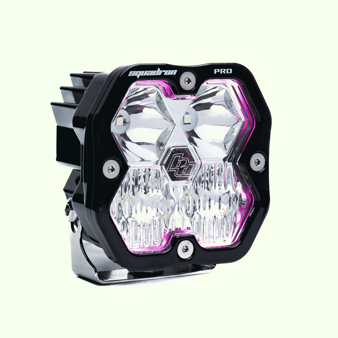 BAJA DESIGNS Squadron 2.0 Pro Black Led Auxiliary Light Pod Pair- Universal