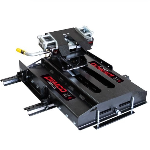 DEMCO Autoslide 13K 5th Wheel Hitch - Includes Bed Rails (Requires Custom Brackets)
