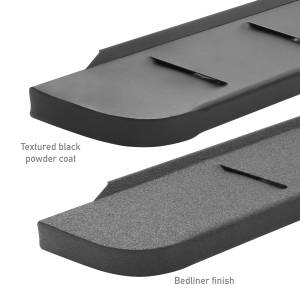 Go Rhino RB10 Running Boards w/Mounting Brackets Kit-17-23 Ford F-250, F-350 Super Duty- Textured/Bedliner