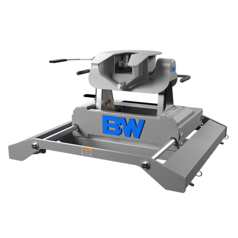 B&W #RVK3270 18K PATRIOT RAIL MOUNTED SLIDER 5TH WHEEL HITCH FOR INDUSTRY STANDARD RAILS