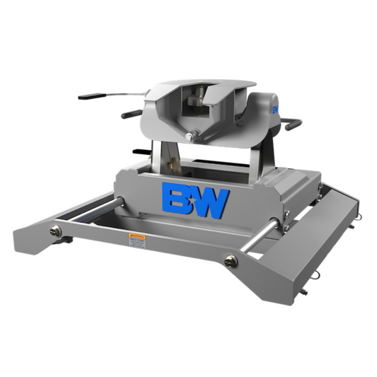 B&W RVK3270 18K Patriot Rail Mounted Slider 5th Wheel Hitch For Industry Standard Rails
