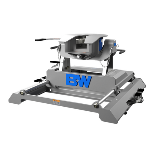 B&W RVK3370 20K Companion Slider 5th Wheel Hitch - Ford Puck System