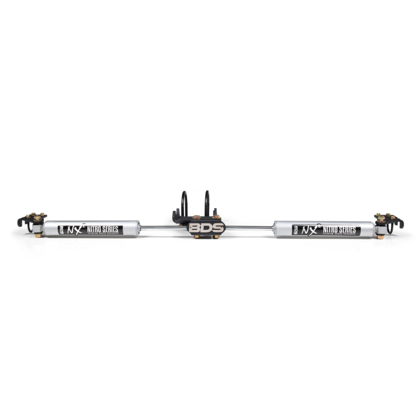 BDS DUAL STEERING STABILIZER KIT - NX2 - 05-25 F250/F350 4WD (Fits 2.5-9 Inch Lift)