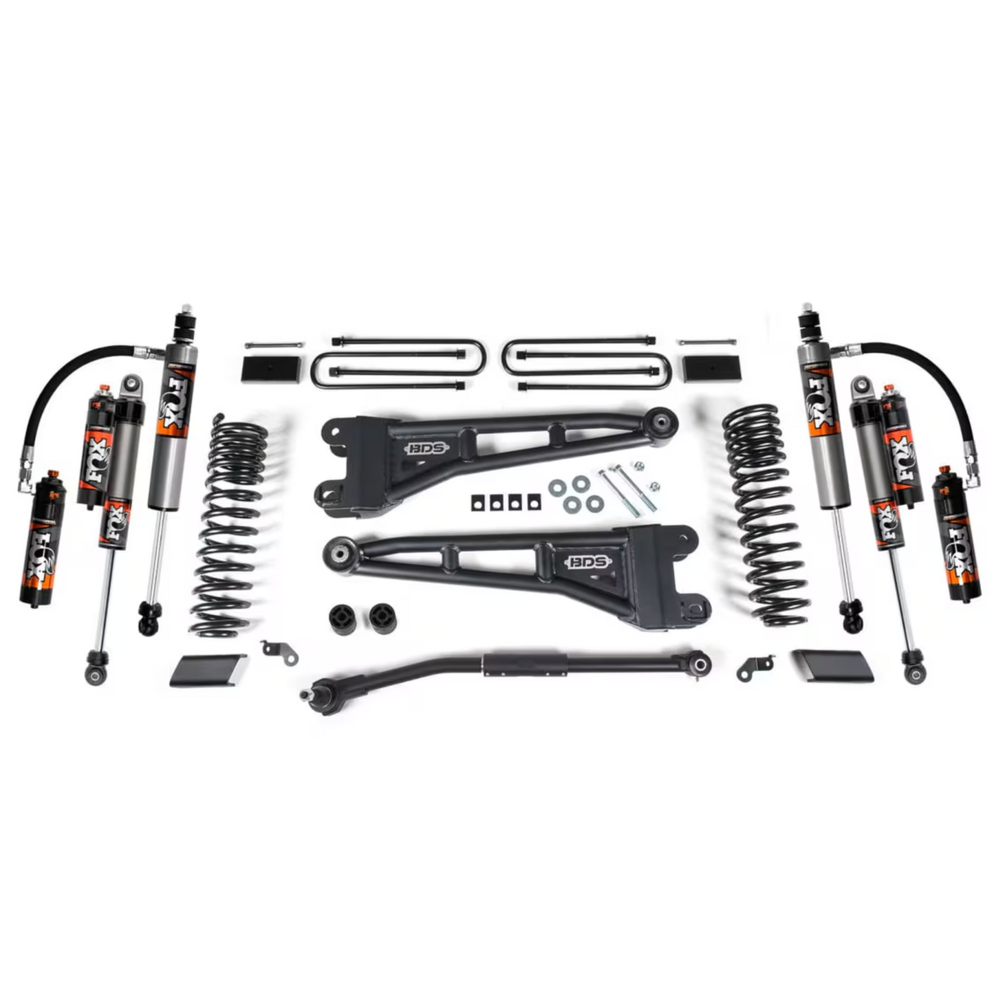 BDS 3" RADIUS ARM LIFT KIT WITH FOX 2.5 PERFORMANCE ELITE SHOCKS ; 23-25 FORD F-250/F-350