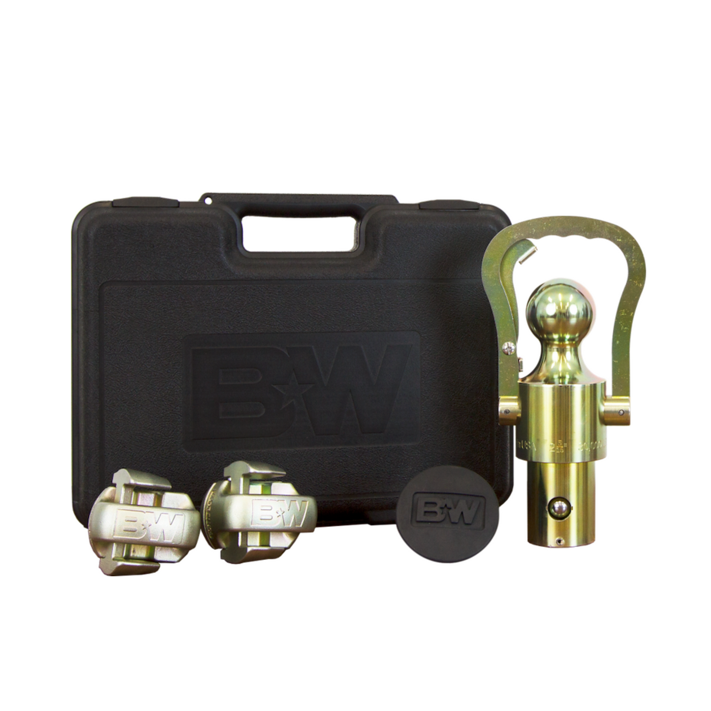 B&W GOOSENECK BALL & SAFETY CHAIN KIT - RAM PUCK SYSTEM
