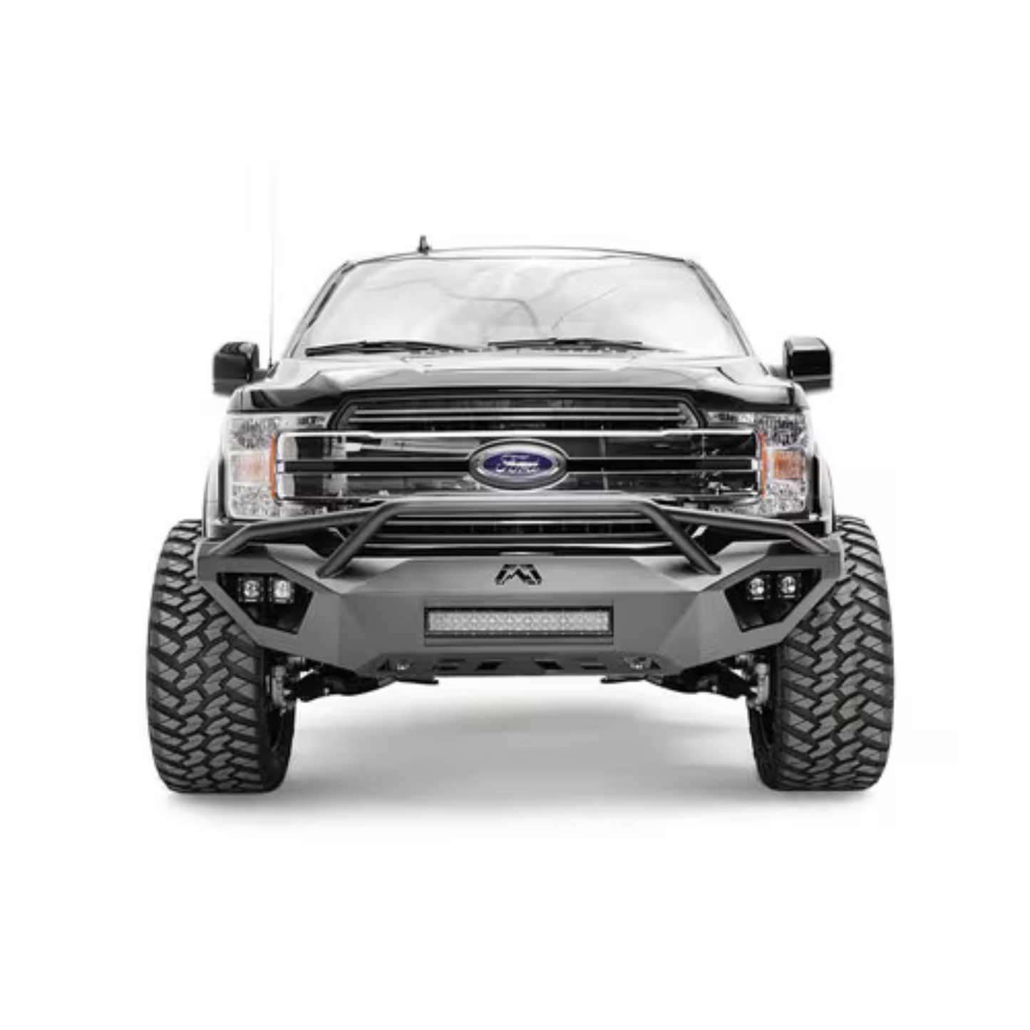 FabFours Vengeance Series Front Bumper 18-20 Ford F-150