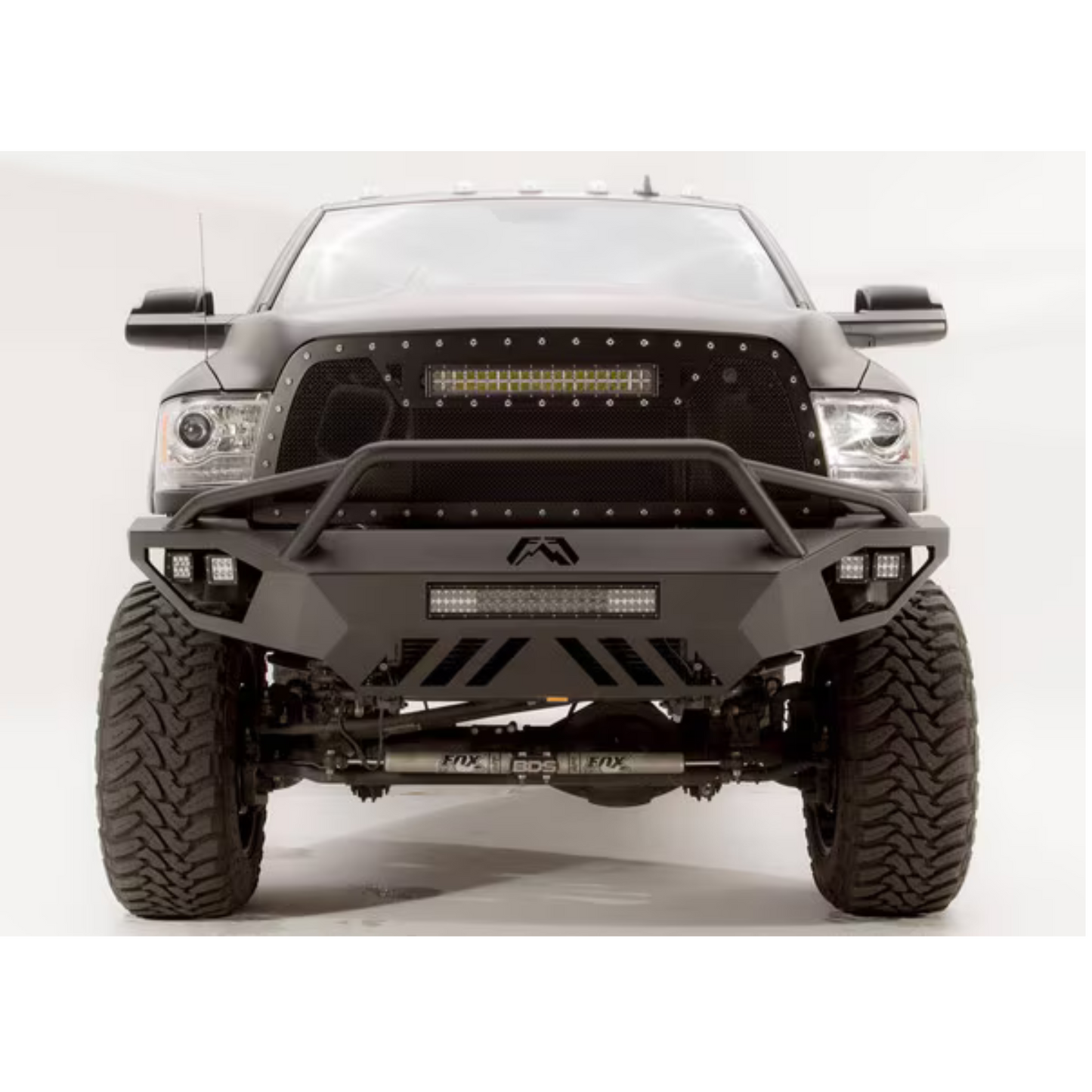 FabFours Vengeance Series Front Bumper 10-18 Dodge/Ram 2500/3500