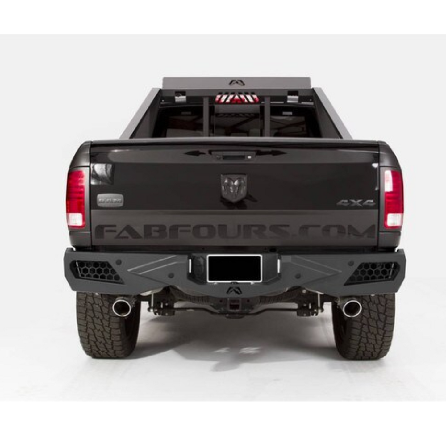 FabFours Vengeance Series Rear Bumper 10-18 Dodge/Ram 2500/3500
