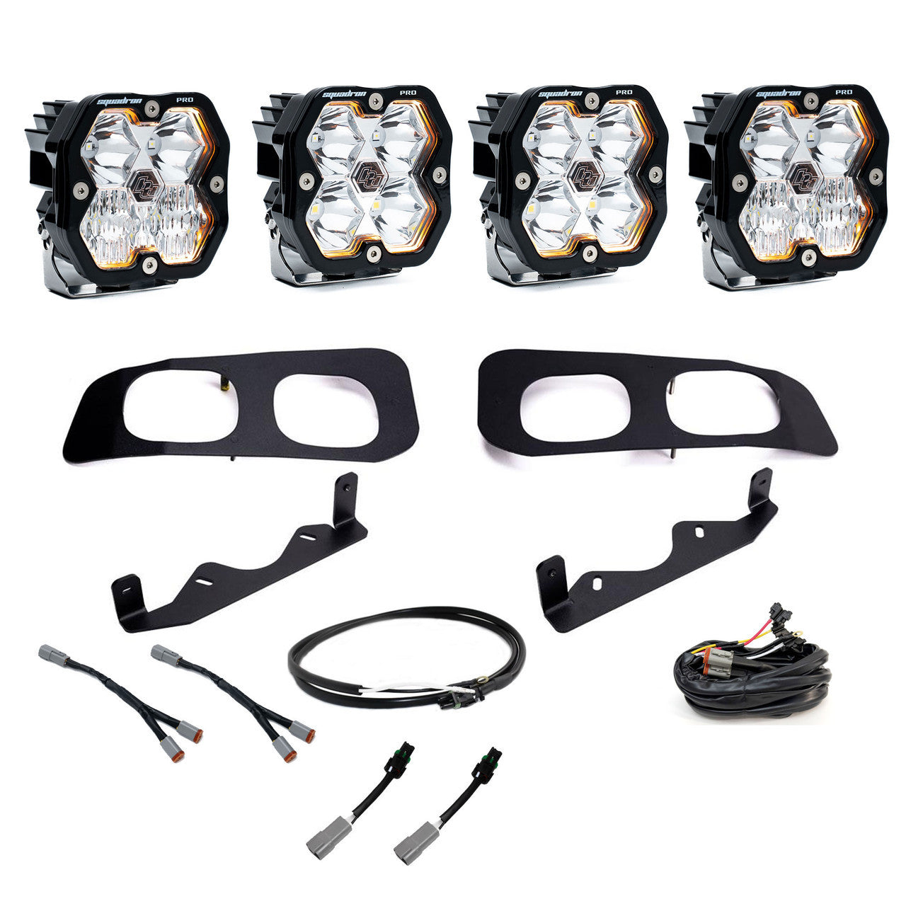 SQUADRON 2.0 Pro Dual Fog Pocket Light Kit - Ford 2023-2026 F-250/350 Super Duty