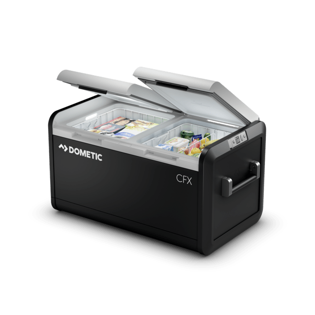 CFX3 95DZ DUAL ZONE PORTABLE REFRIGERATOR & FREEZER, POWERED BY AC/DC or SOLAR
