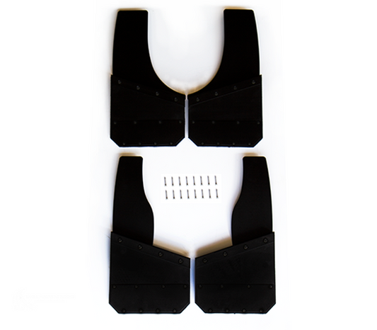 12" Kickback Mud Flaps - Set of 4