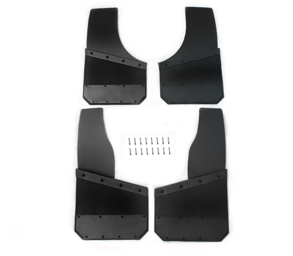 13" Kickback Mud Flaps - Set of 4