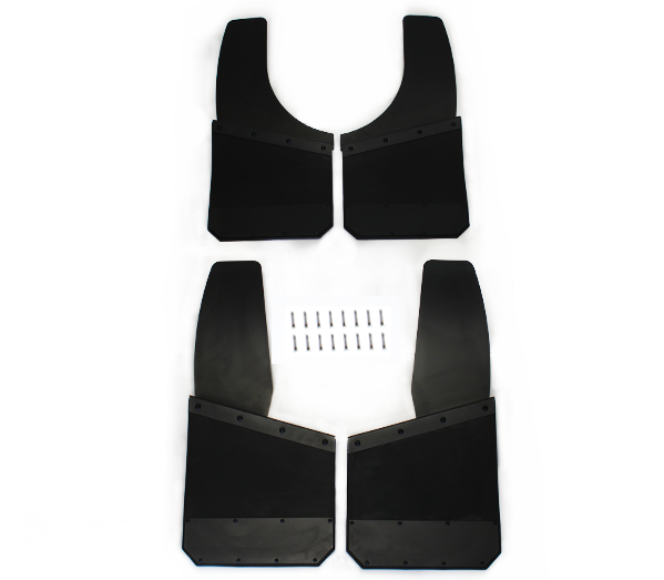 14" Kickback Mud Flaps - Set of 4