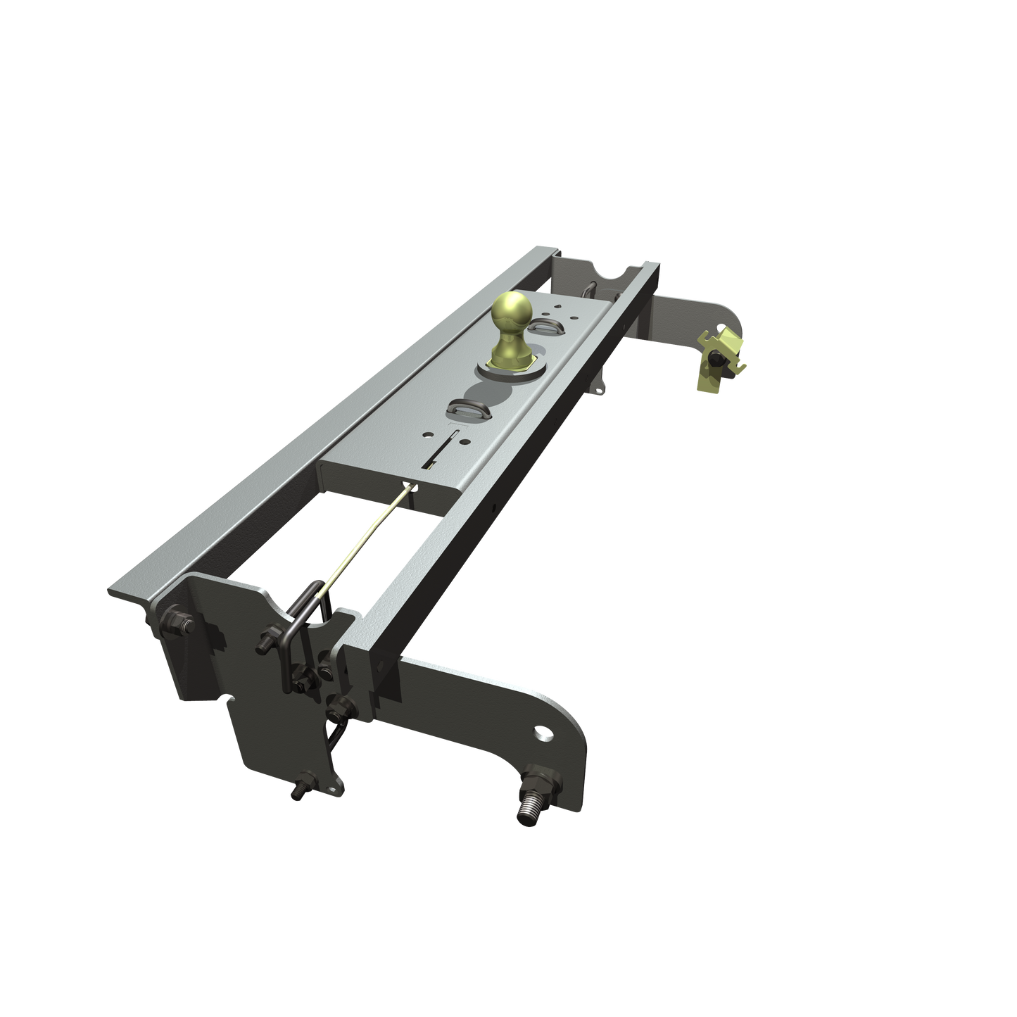 B&W #GNRK1067 30K TURNOVERBALL GOOSENECK HITCH - 01-10 CHEVY/GMC 2500 & 07-10 CHEVY/GMC 3500 - 1 CROSSMEMBER OVER AXLE