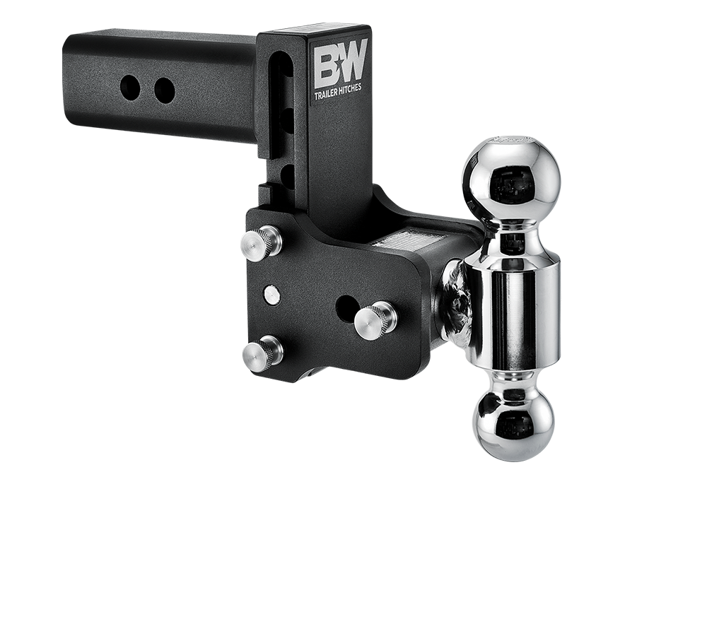 B&W #TS20037B TOW & STOW - FITS 2.5'' RECEIVER - 5'' DROP - 18,000 POUND RATING