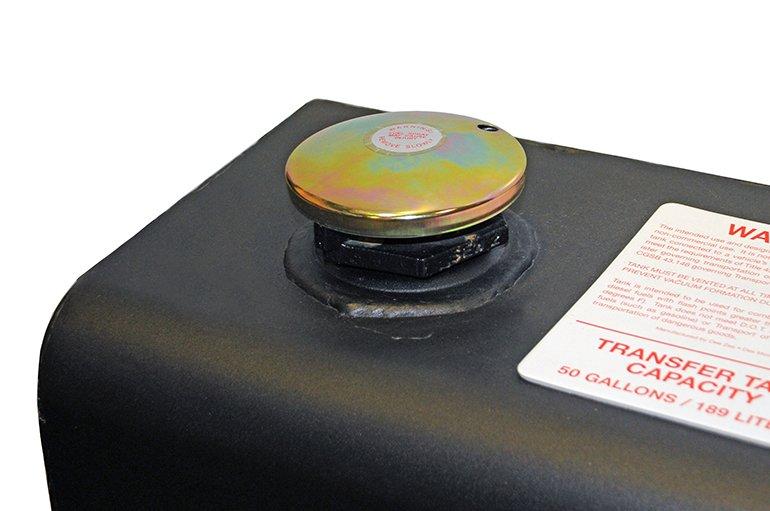 Dee Zee DZ91753SB 106 gal. Transfer Tank - Steel - Black - Leduc Hitch