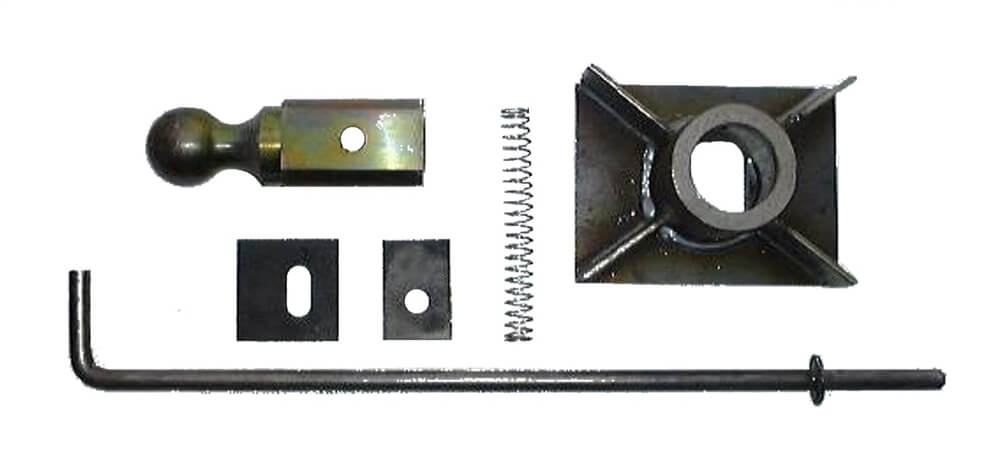 B&W 30K TURNOVER BALL HITCH KIT - FLAT DECK TRUCKS (REQUIRES WELDING)