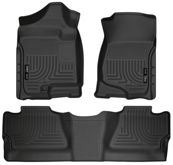 Husky Liners 98201 Weatherbeater Series - 07-13 Chevy/GMC 1500 & 07-14 Chevy/GMC 2500/3500 Crew Cab