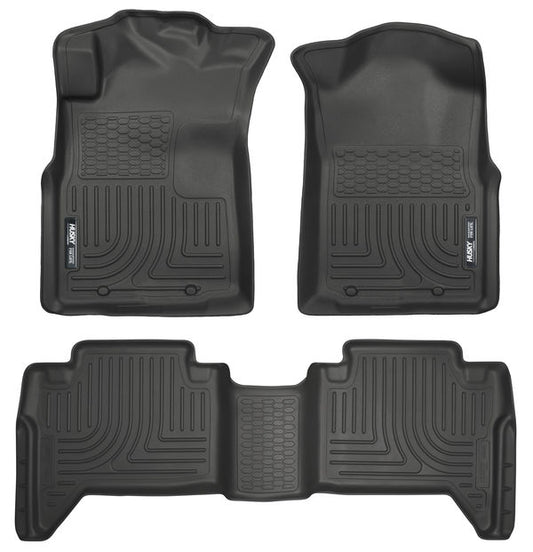 Husky Liners Weatherbeater Series - 05-15 Toyota Tacoma Double Cab