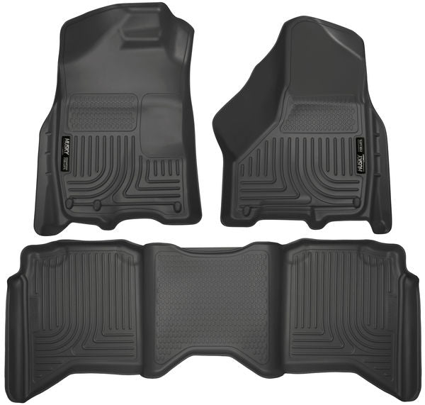 Husky Liners 99001 Weatherbeater Series - 09-19 Classic Body Style RAM 1500 & 10-18 RAM 2500/3500 Crew Cab